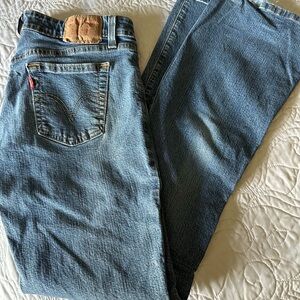 Levi’s 518 super low boot cut jeans